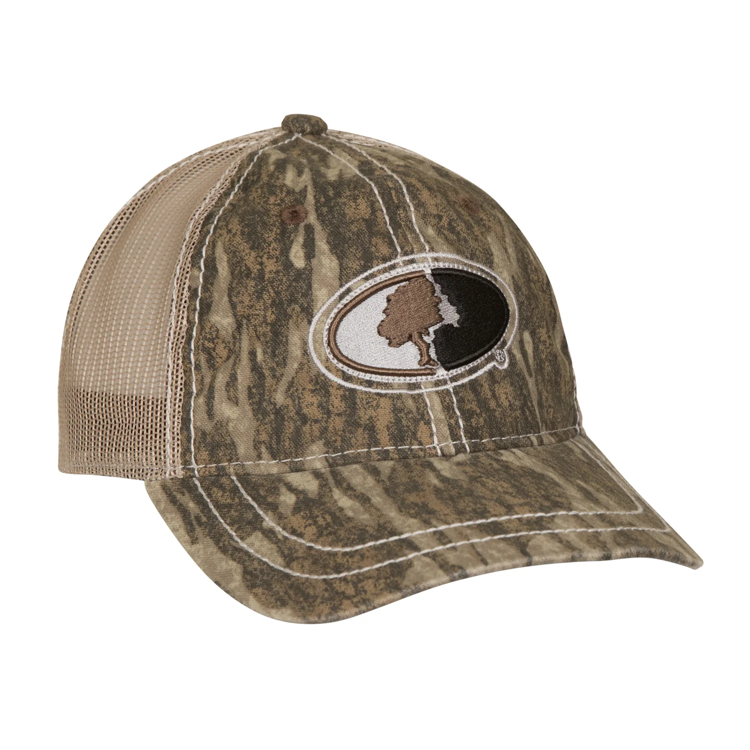 Mossy Oak Contrast Stitch Mesh Back Cap - Image 4
