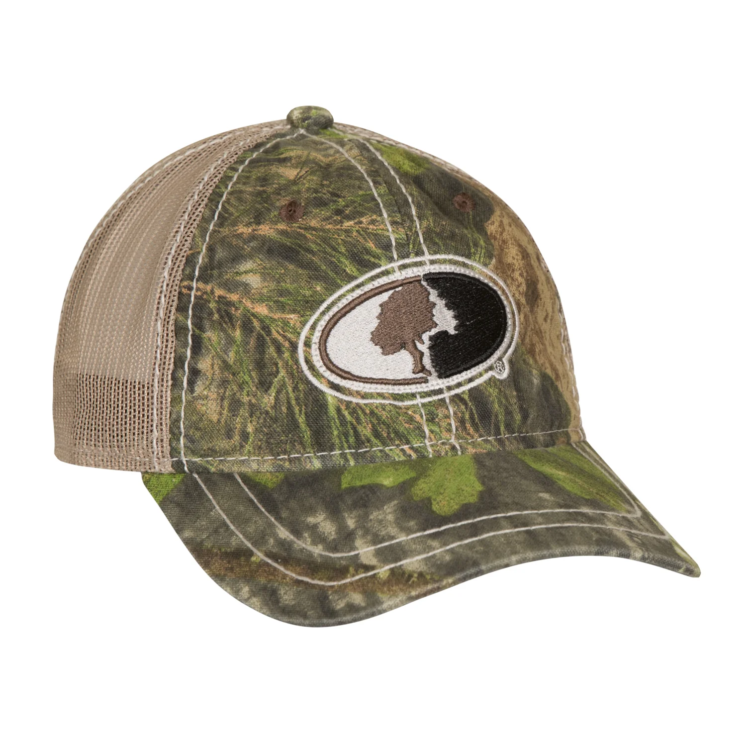 Mossy Oak Contrast Stitch Mesh Back Cap - Image 5