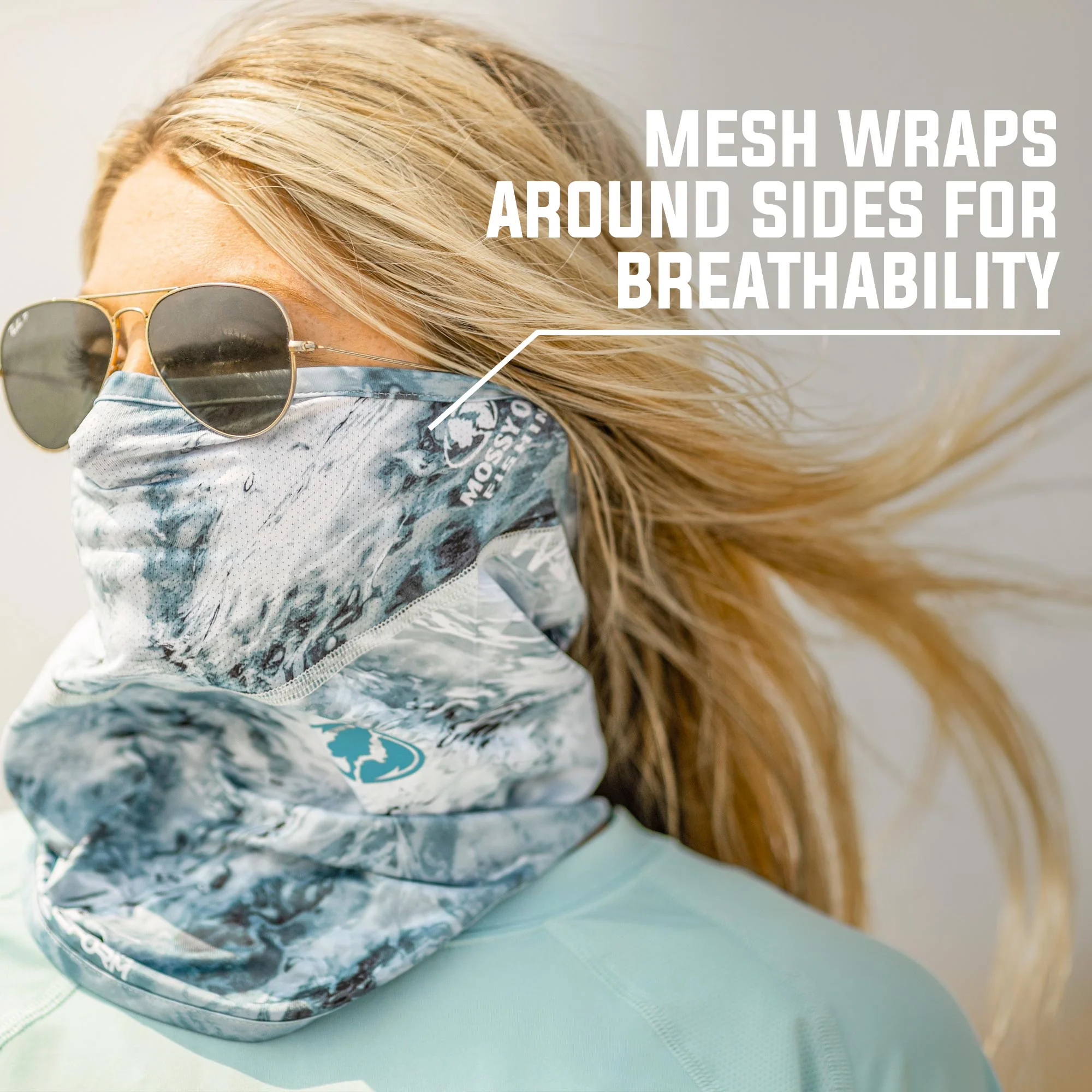 Mossy Oak Fishing Neck Gaiter - Image 5
