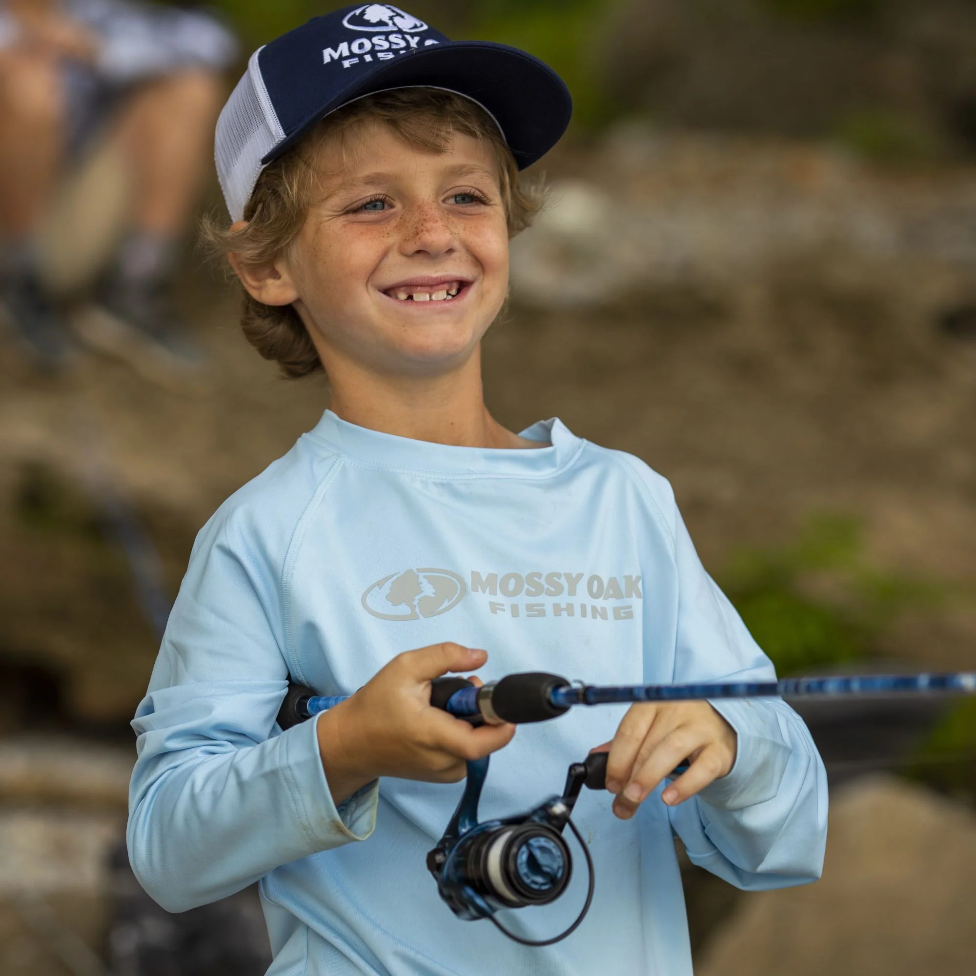 Youth Shield Logo Long Sleeve Shirt - Image 3