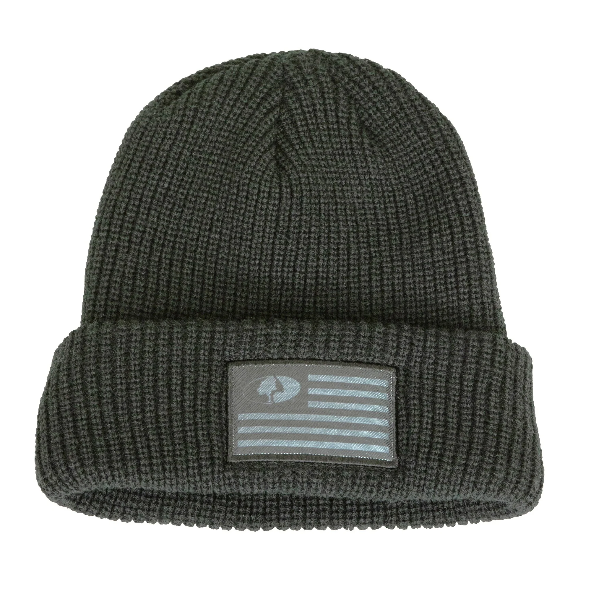 Mossy Oak Flag Patch Beanie - Image 3