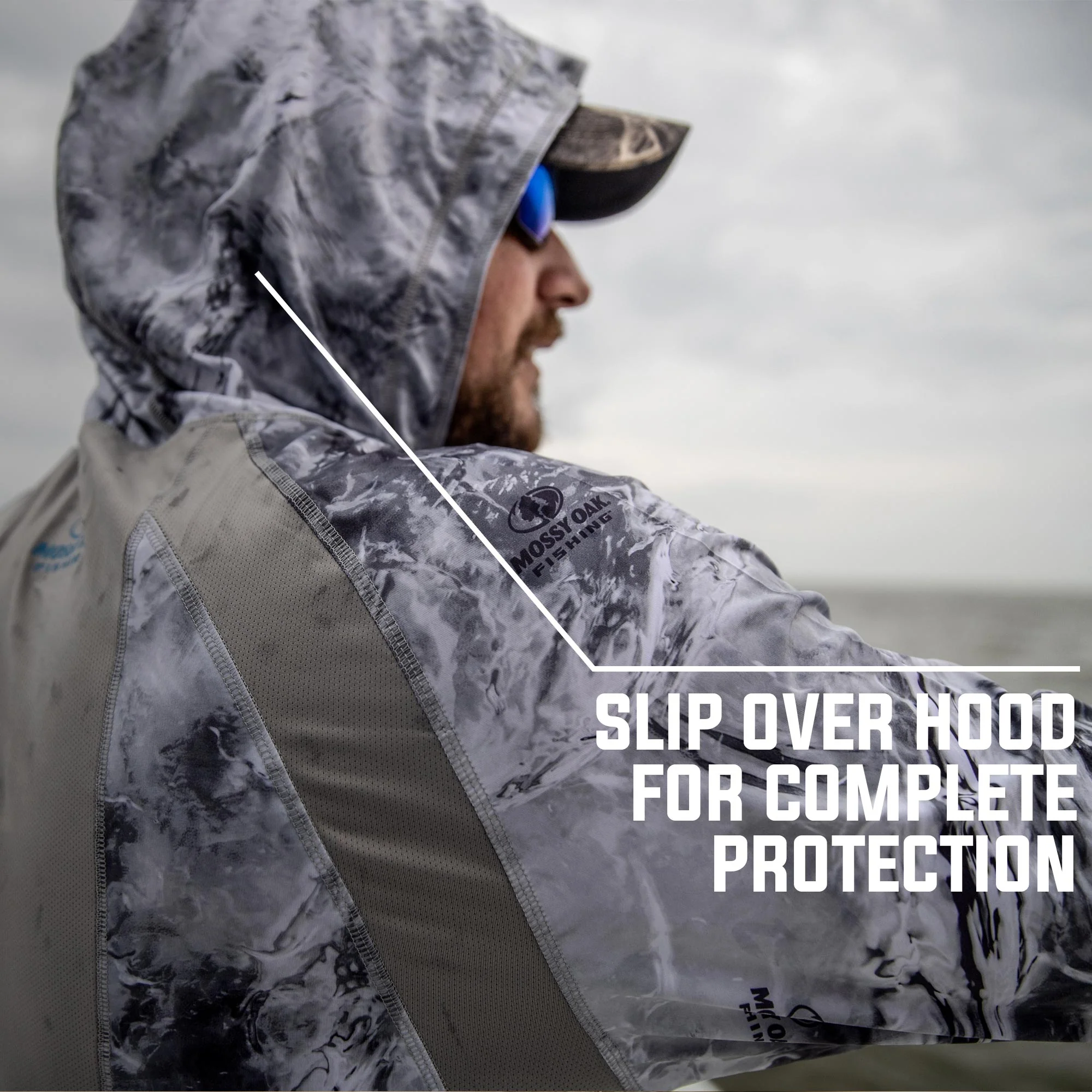 Long Sleeve Fishing Tech Hoodie - Image 3