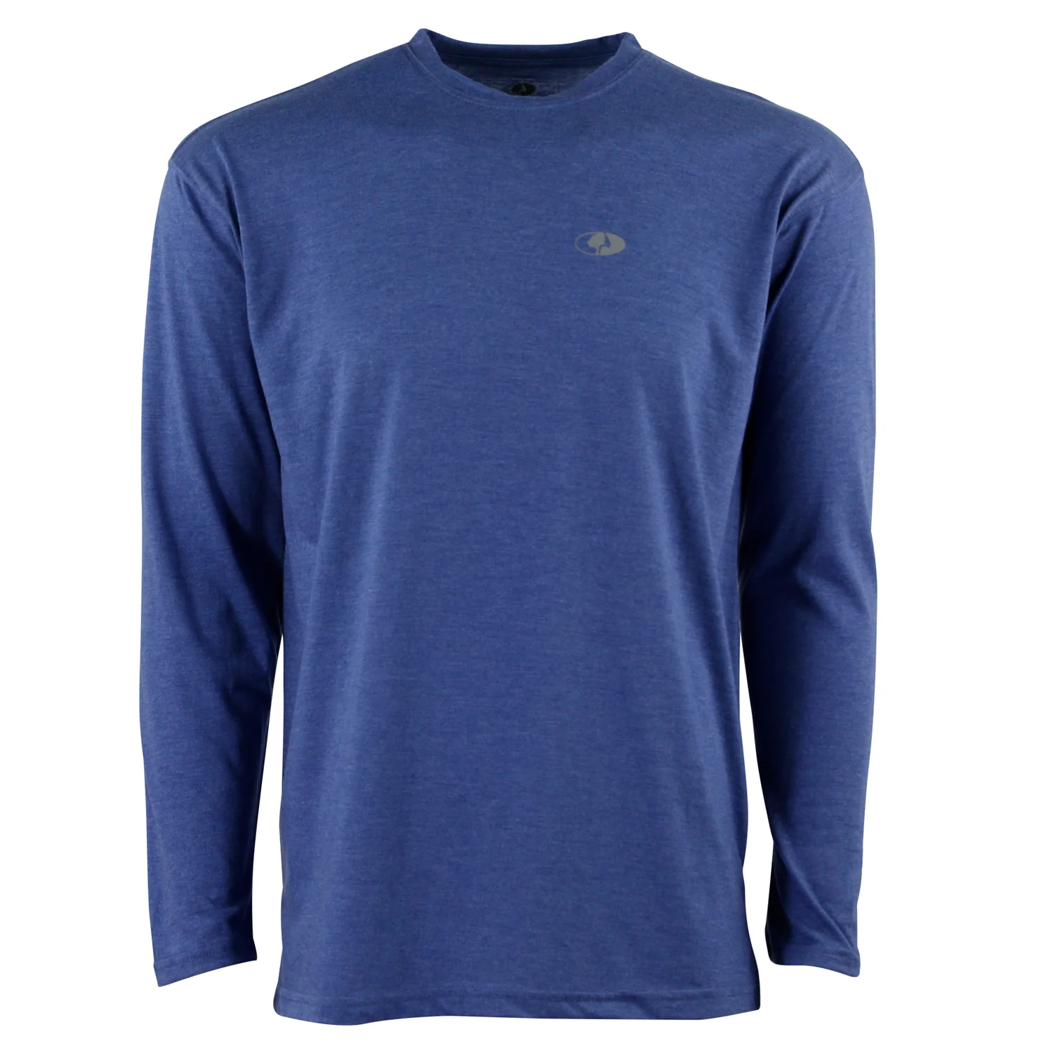 Mossy Oak LS Tri-Blend Tee - SMALL - Image 3