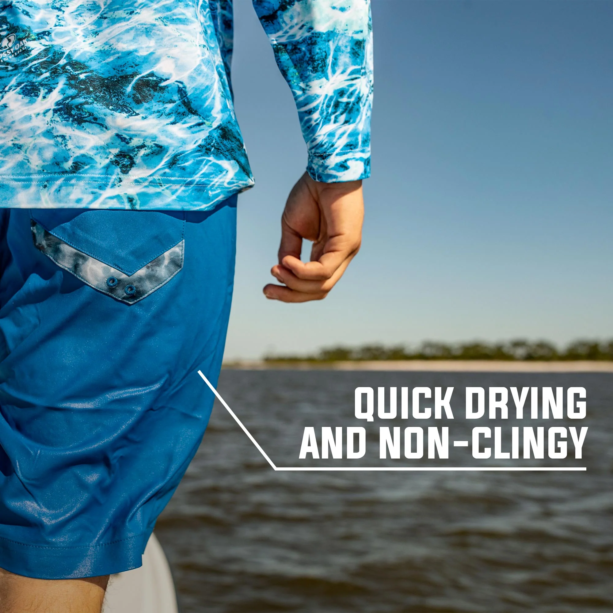 Mossy Oak Men's Fishing Board Shorts - Image 6