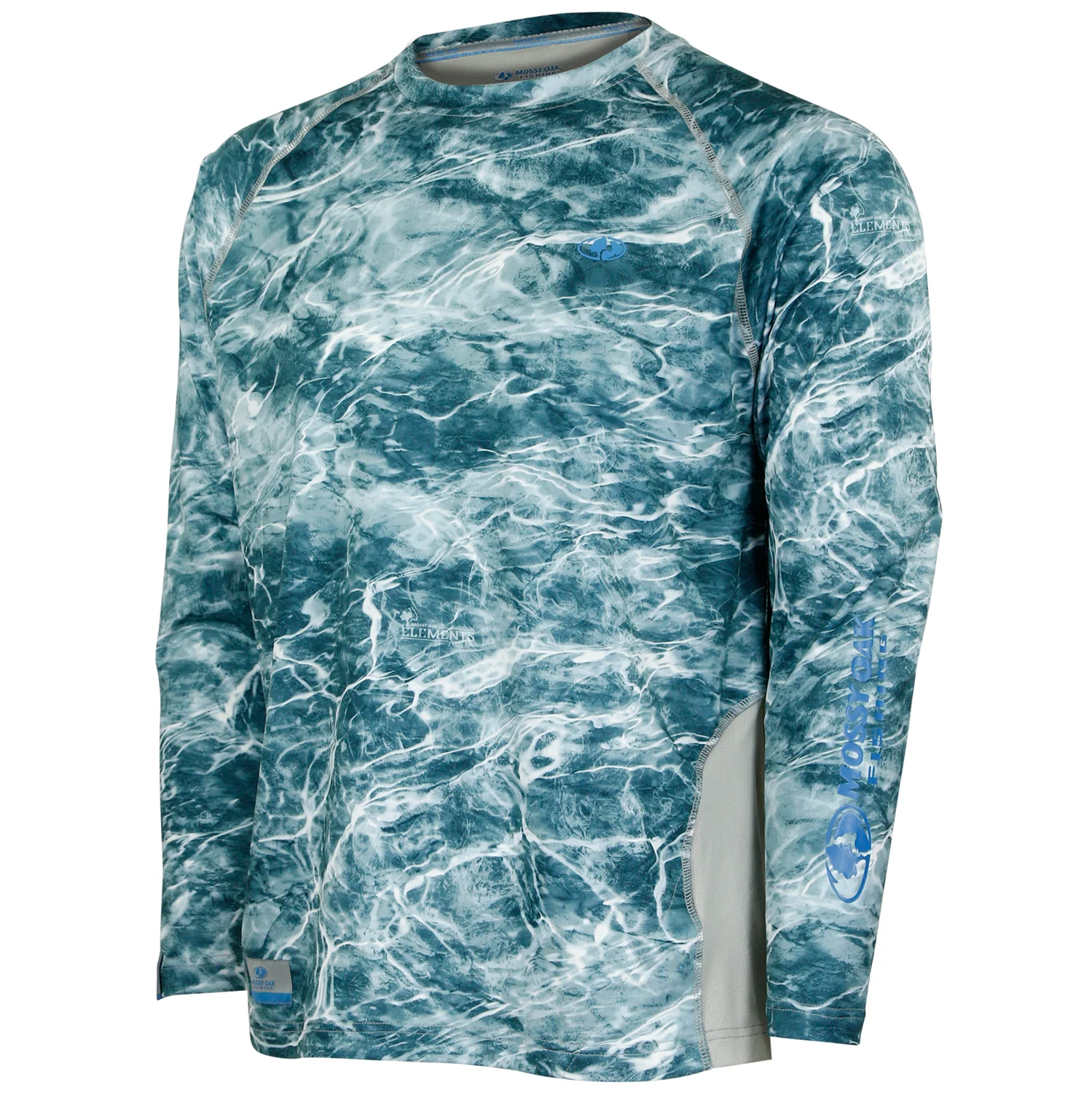 Mossy Oak Men's Long Sleeve Coolcore Fishing Shirt - Image 5